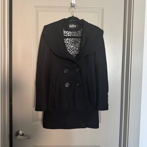 Black Women's Peacoat